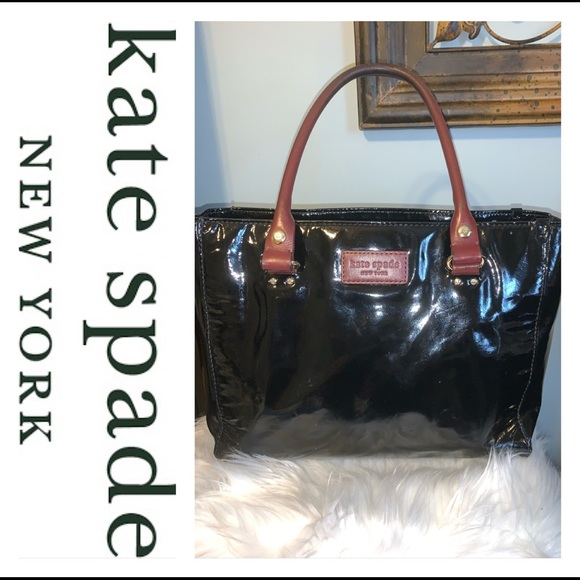 kate spade Handbags - KATE SPADE PATENT LEATHER TOTE